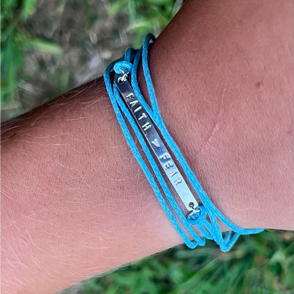 FAITH > FEAR Wrap Bracelet